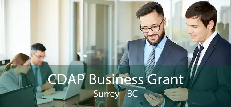 CDAP Business Grant Surrey - BC